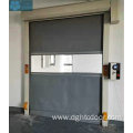 Anti-static fast rolling shutter door